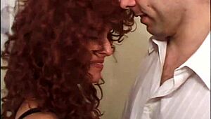 my step grandma acts wild in lingerie outdoors 😜