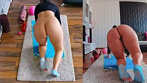 Unleashing The Sensual Side In Naked Yoga Workout