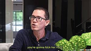 Stepson Agreement to Fuck My Wife Behind Trans Girlfriend's Back