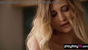 lisa dawn, ukrainian blondie, strips naked to flaunt her flawless petite body