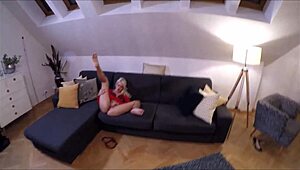 Sexy Tiny Girl Likes to Swallow Cum