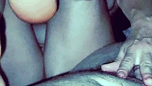 naked milf jerks cock on hidden cam