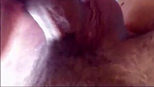 Hey, can this French blonde handle rough doggy in satin lingerie?