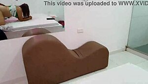 Blonde Experiences 12 Orgasms In Doggy Style