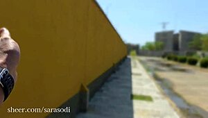 Stranger on Street Asks Question, Ends Up at My House with Chubby Tattooed Student in Miniskirt