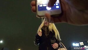 german scout interviews teen 18+ from dresden, leads to anal fucking and blowjob