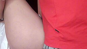 Damn! Hot Babe Nipple Slip Turns Into Close-Up Pussy Fuck!