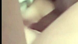 A light-skinned BBC pounds a tiny Asian teen in hidden POV