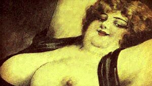 Vintage Erotic Drawings Showcase Big Tits and Retro Curves in Detail