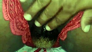 Exploring Deep in Latina’s Tight Spot with Humiliating Old Lingerie