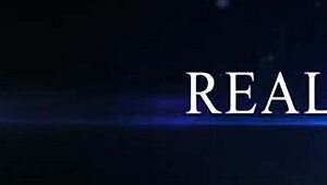 Gorgeous British teen fingers herself to cum in solo curvy show