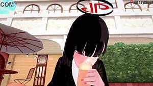 Sunako Nakahara Office Girl Nomikai Blowjob 1 Full Fantasyking3