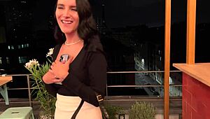 What Happens with Orgasm Control in a Paris Cafe and Public Toilet?