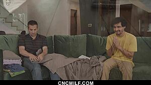 Stepson and Husband Freeuse Stepmom Anytime, OMG!