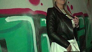 i can't believe i got caught masturbating in the street, then fucked hard pov with my big tits bouncing!