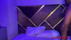 I watched Makossa dancehall milf get fucked by two thugs in group action