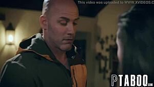 Bratty hollywood actress casey calvert loses sex bet with stuntman