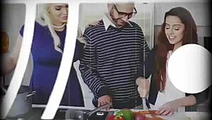 Bianca Burke Alexis Tae - Foster Teen Bent Over in Bedroom