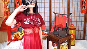 亚洲femboy提供POV口交和后入式肛交在束缚中