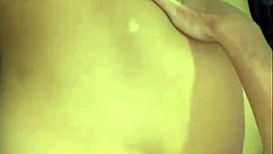 Arab man fucks curvy latina with monster cock in bedroom.