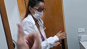 Nurse Fucks Inside Hospital Bathroom In Leaked Video