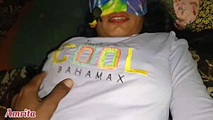 Step Sister Indian Desi Girl Shakes Ass in Nasty Sex