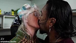 horny 67-year-old grandma takes rough anal pounding.