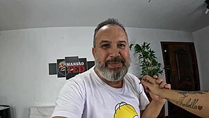 Behind the scenes with Marcelle Pimenta got me all wet, damn nervous first time!