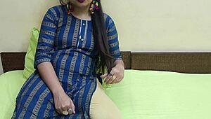 Indian Jija takes his sexy Saali Saarabhabhi6 to bed for dirty action.