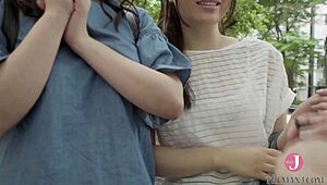 manami dacchu-no在三人行中内射，嘿，老男人，想加入我们吗？