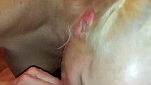 big ass milf step mom enjoys oral while showcasing her assets.