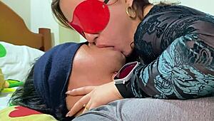 Deep Wet French Kiss from My Stunning Hermanastra Feels Incredible