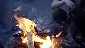 Fantasy Baremaidens - The Campire