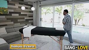 brickzilla massages blaire johnson's big tits and pussy