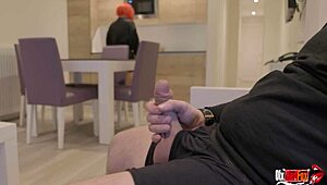 i saw him pull out his penis with stepmom and she swallowed