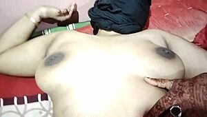 Desi Hot Bhabhi Cries After Intense Fucking with Amateur Friend