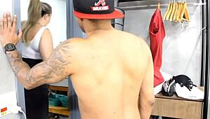 my husband caught me giving my ass to my lover in part 01.