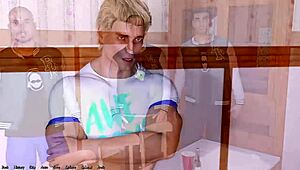 Hot rich girl in anime game falls for me during steamy chat