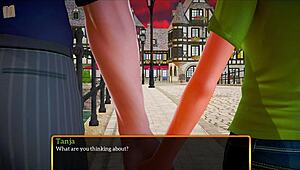 My new family features big tits and ass in erotic game