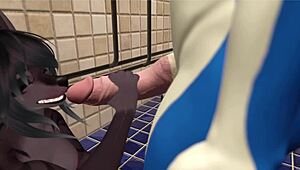 i saw alpha wolf using that slutty girl at the gym, it wuz hot