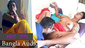 Hot Bangladeshi housewife seduced by teacher in dirty group affair