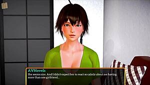 My new family features big tits and ass in erotic game