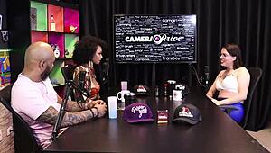 Transsexual Brazilian Melissa Leal Shines in Red Lingerie