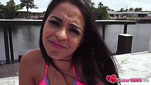 SisterCums.com - Bro, stop annoying your stepsis already!