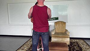 Anal hook and harness gag in exclusive footage