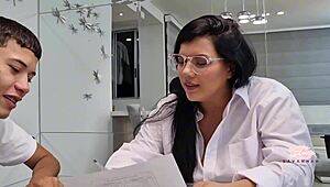 i'm getting private lessons with my sexy young teacher savannah watson