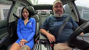 Livia Park debuts naked, giving up her tight ass in public.