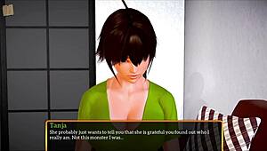 My new family features big tits and ass in erotic game