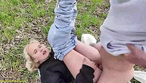 Wild PUBLIC SEX with my beauty girlfriend