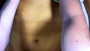 The stepfather and best friend shared a mischievous laugh in the kitchen and ended up kissing.